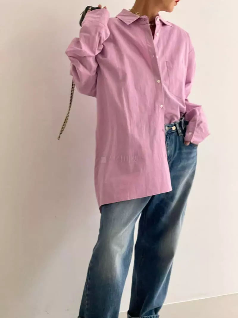 Black Fuchsia - Korean Women Fashion - #womensfashion - Gogo Gak Shirt - 10