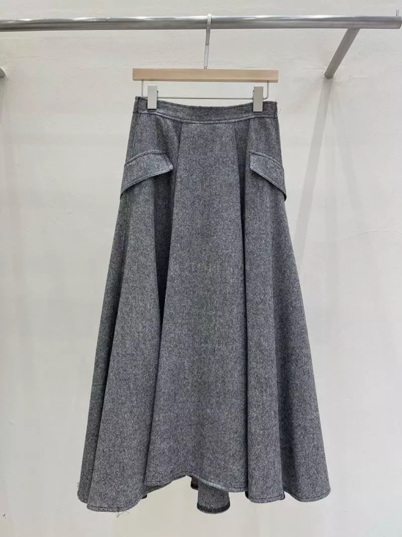 Blanc - Korean Women Fashion - #womensfashion - Cash Skirt - 4