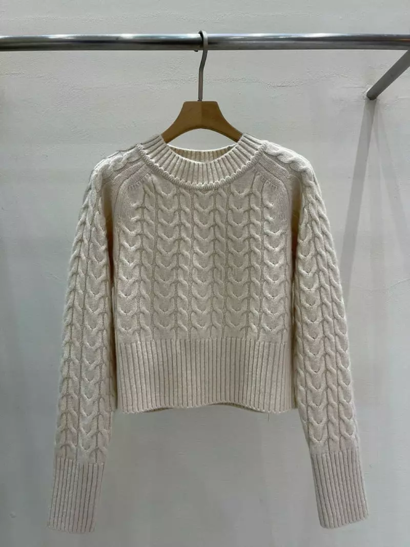 Blanc - Korean Women Fashion - #momslook - Carry Knit Tee