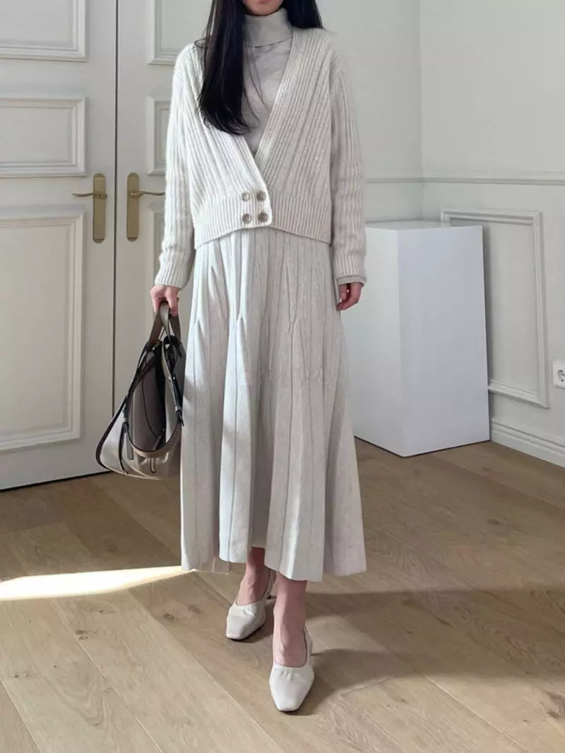 Blanc - Korean Women Fashion - #momslook - Jamma Cardigan - 6
