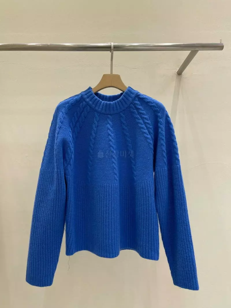 Blanc - Korean Women Fashion - #womensfashion - Emma Knit Tee - 4
