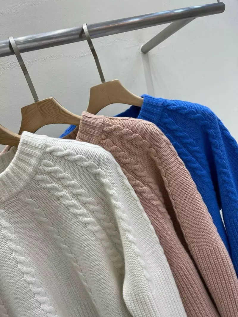 Blanc - Korean Women Fashion - #momslook - Emma Knit Tee - 6