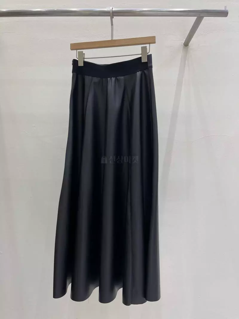 Blanc - Korean Women Fashion - #pursuepretty - Leather Skirt - 3