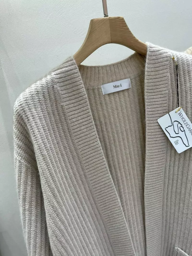 Blanc - Korean Women Fashion - #pursuepretty - H Olive Cardigan - 2