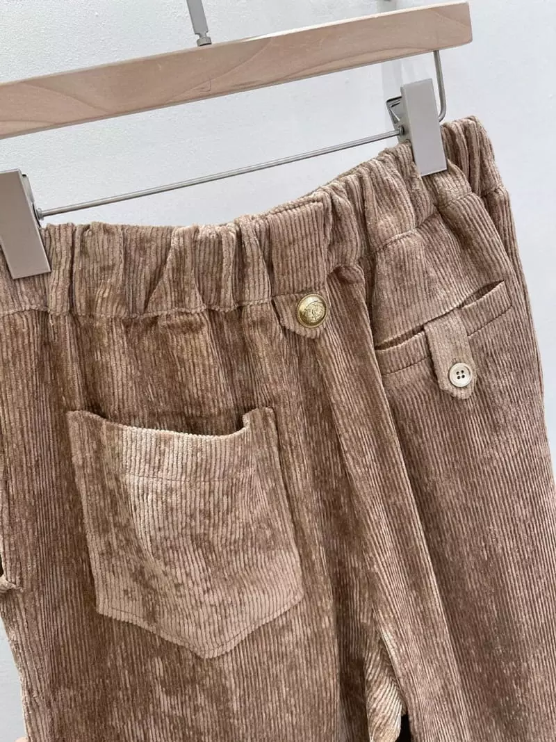 Blanc - Korean Women Fashion - #restrostyle - Rib PAnts - 5