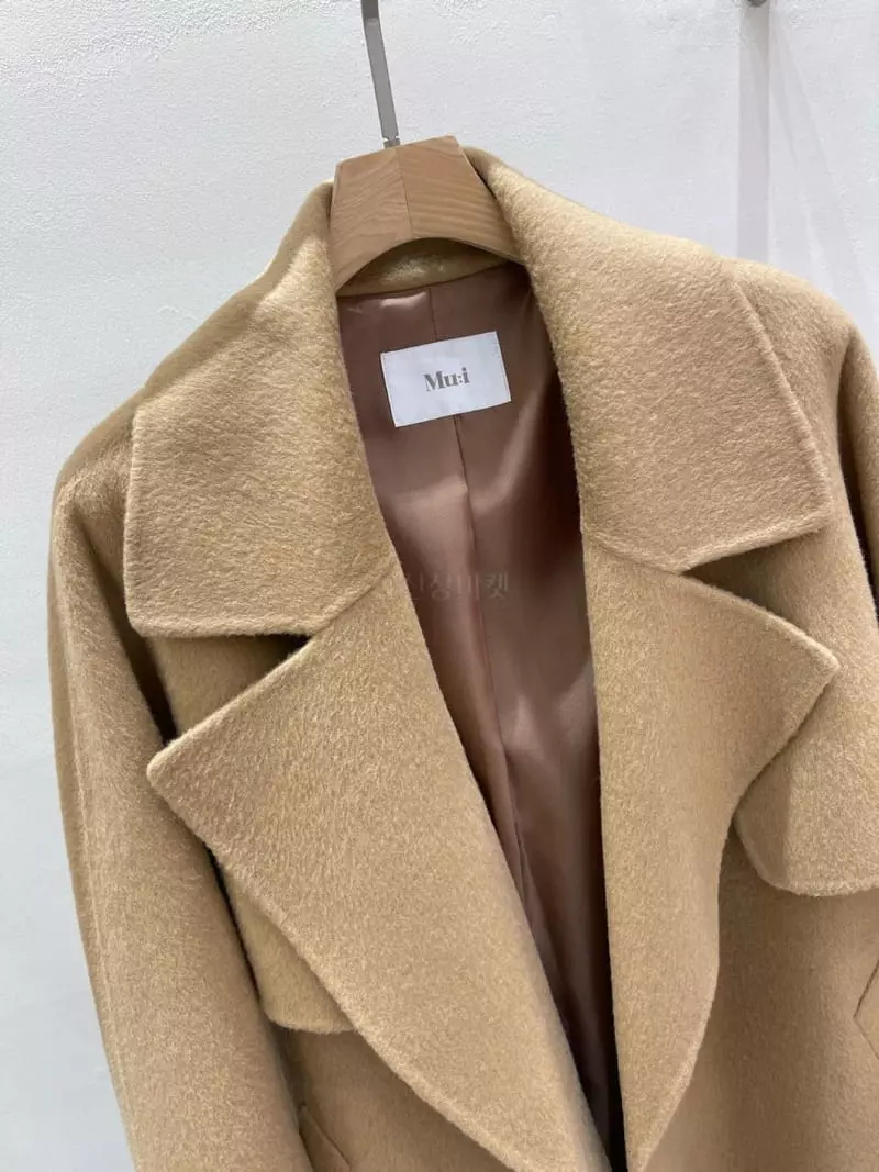Blanc - Korean Women Fashion - #vintageinspired - Maxy Coat - 9
