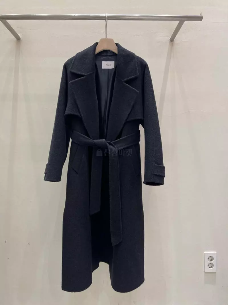 Blanc - Korean Women Fashion - #vintagekidsstyle - Maxy Coat - 10