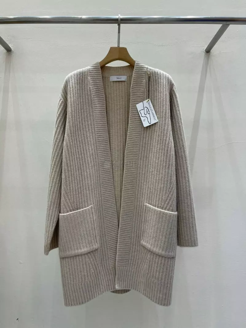 Blanc - Korean Women Fashion - #vintagekidsstyle - H Olive Cardigan