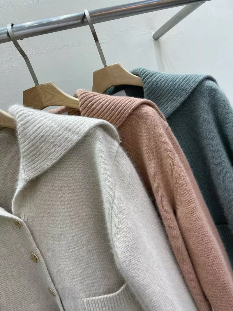 Blanc - Korean Women Fashion - #womensfashion - Honey Cardigan - 7