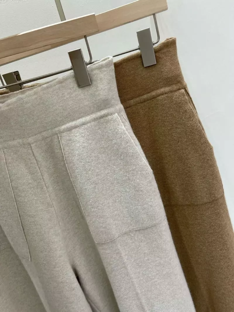 Blanc - Korean Women Fashion - #womensfashion - Cash Pants - 6