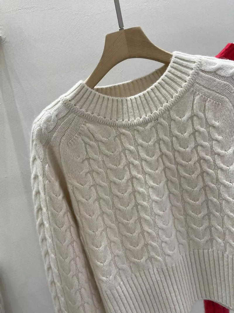 Blanc - Korean Women Fashion - #womensfashion - Carry Knit Tee - 2