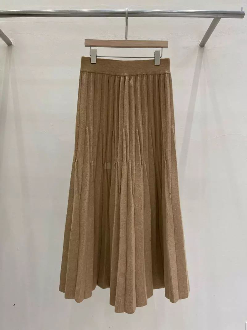Blanc - Korean Women Fashion - #womensfashion - Wrinkle Skirt - 2