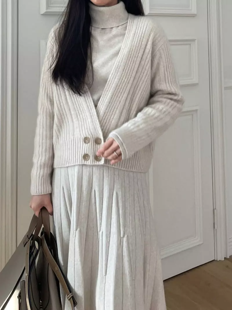 Blanc - Korean Women Fashion - #womensfashion - Jamma Cardigan - 7