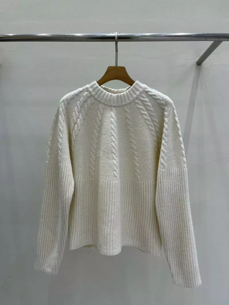 Blanc - Korean Women Fashion - #womensfashion - Emma Knit Tee