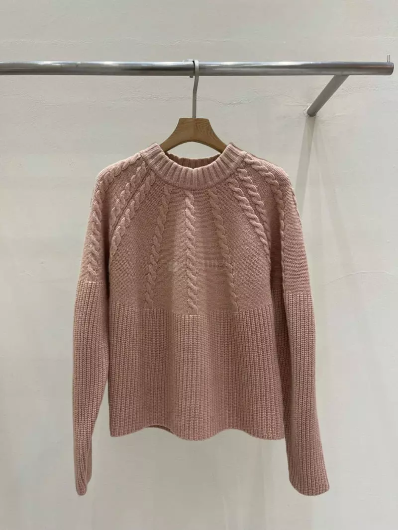 Blanc - Korean Women Fashion - #womensfashion - Emma Knit Tee - 3