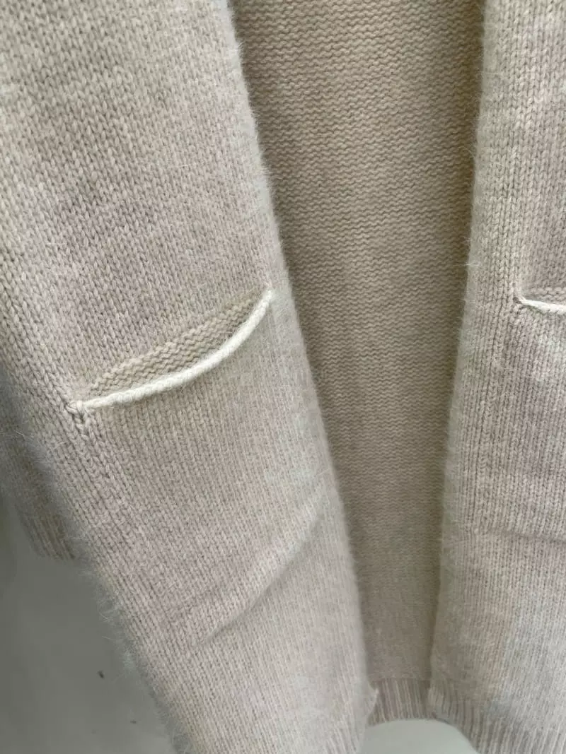 Blanc - Korean Women Fashion - #womensfashion - Long Cardigan - 2