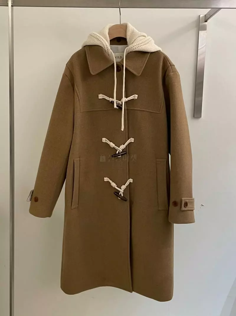 Bold - Korean Women Fashion - #womensfashion - Knit Hoody Coat - 7