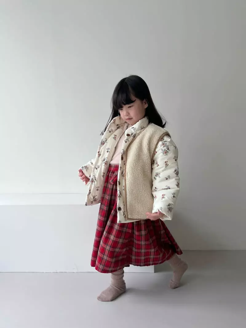Bon Bon Butik - Korean Children Fashion - #fashionkids - Lava Vest Reversible - 6
