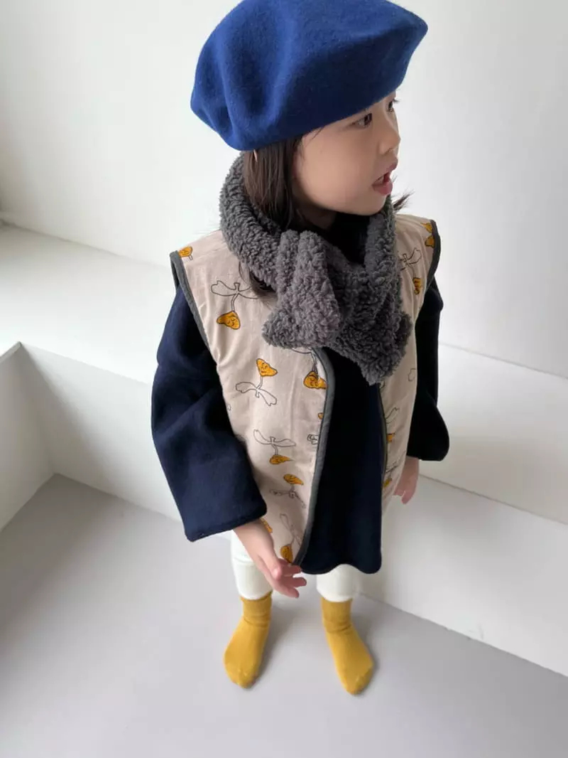Bon Bon Butik - Korean Children Fashion - #kidsshorts - Lava Vest Reversible - 7