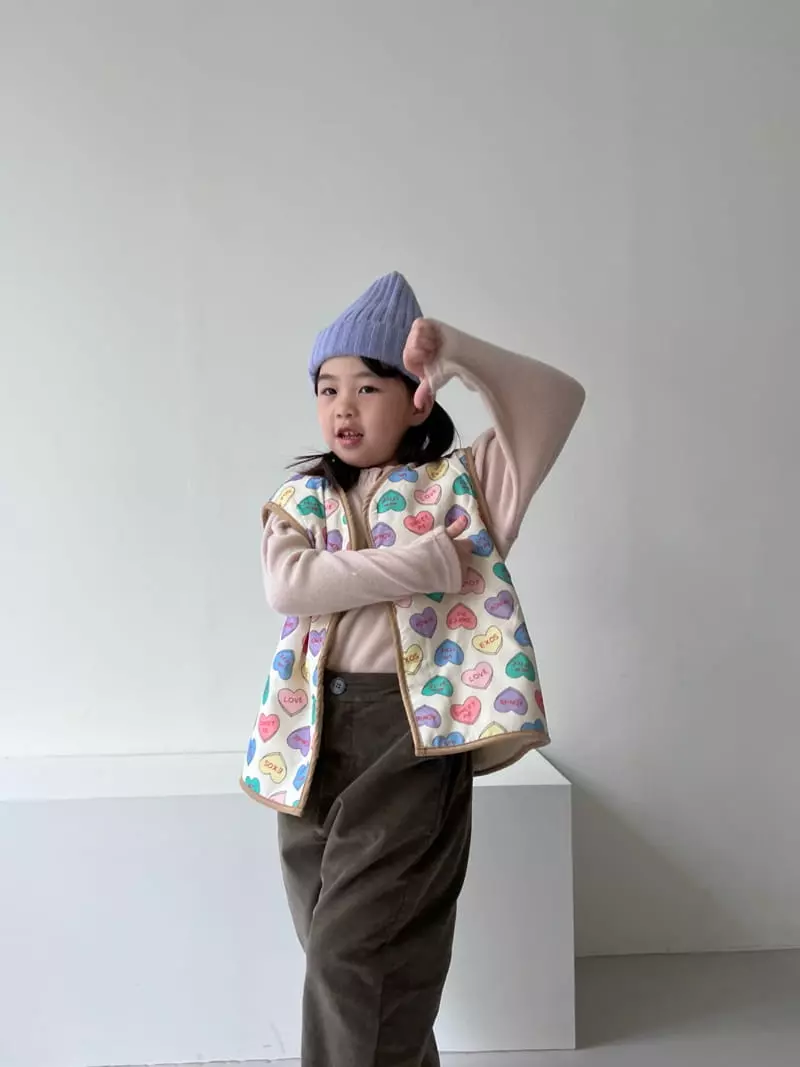 Bon Bon Butik - Korean Children Fashion - #magicofchildhood - Lava Vest Reversible - 12