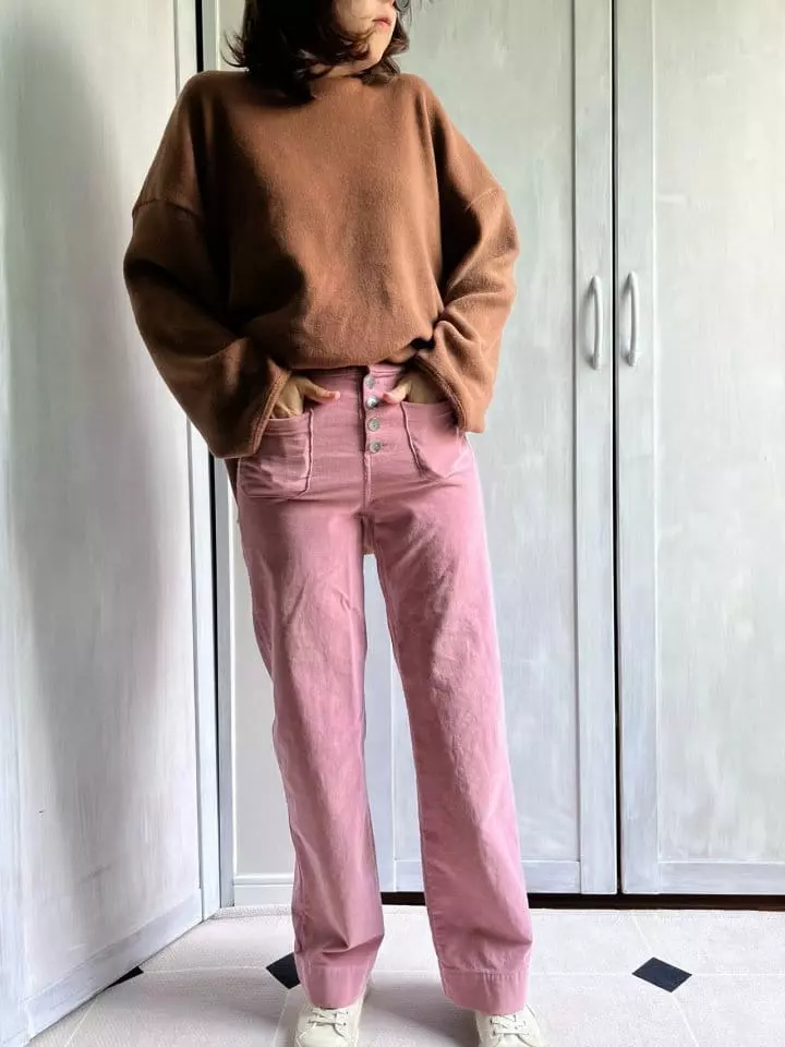Bon Bon Butik - Korean Women Fashion - #momslook - Mom 70 Corduroy Pants - 7