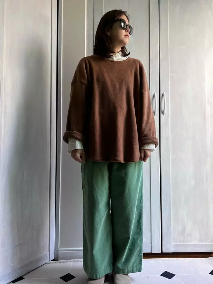 Bon Bon Butik - Korean Women Fashion - #momslook - Wide Pants Mom - 3