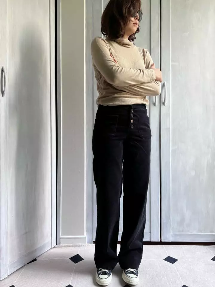 Bon Bon Butik - Korean Women Fashion - #thatsdarling - Mom 70 Corduroy Pants