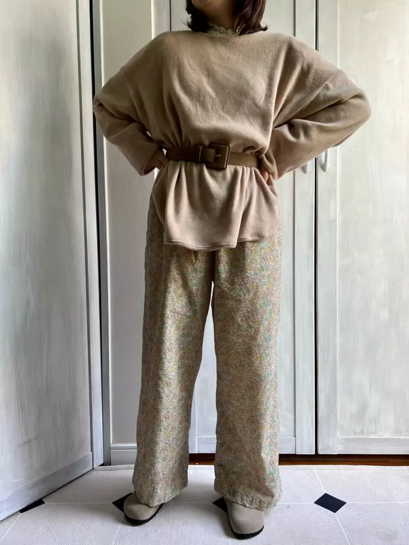 Bon Bon Butik - Korean Women Fashion - #vintagekidsstyle - Wide Pants Mom - 3