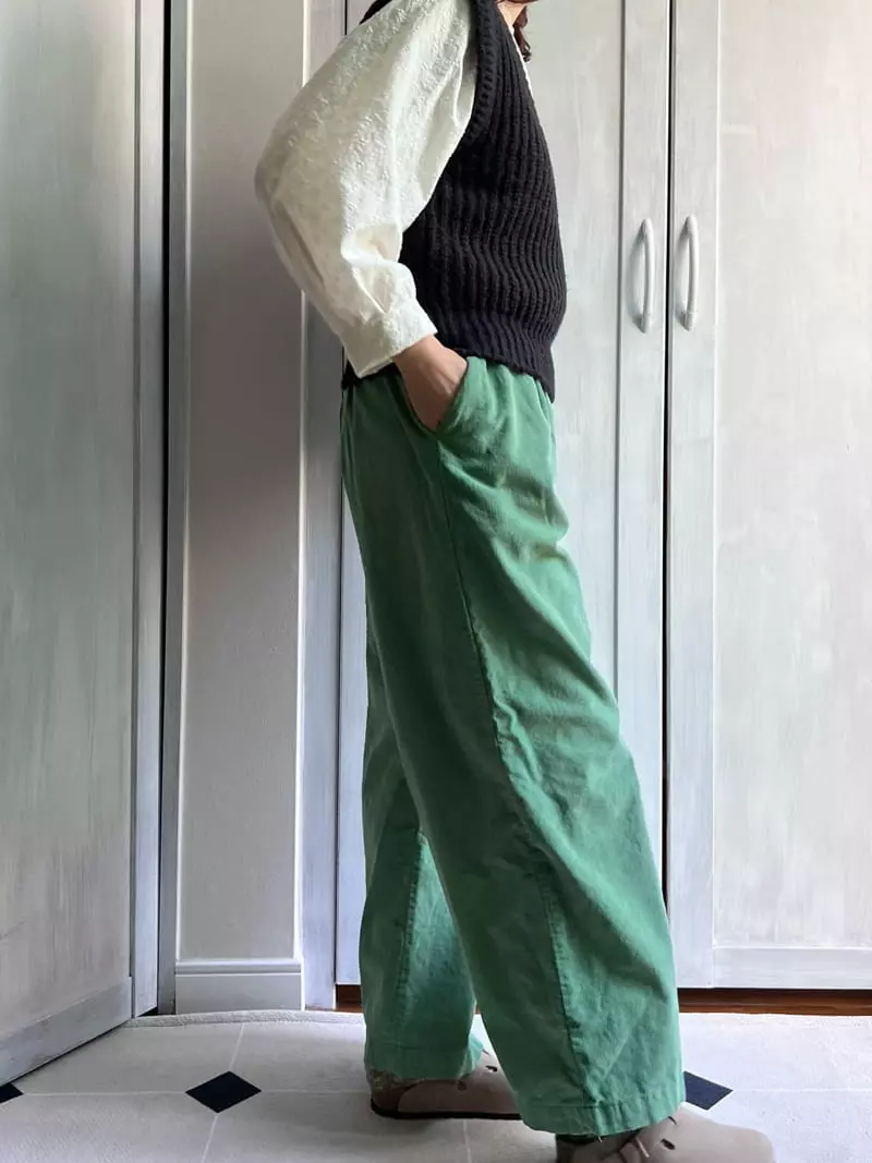 Bon Bon Butik - Korean Women Fashion - #womensfashion - Wide Pants Mom - 11