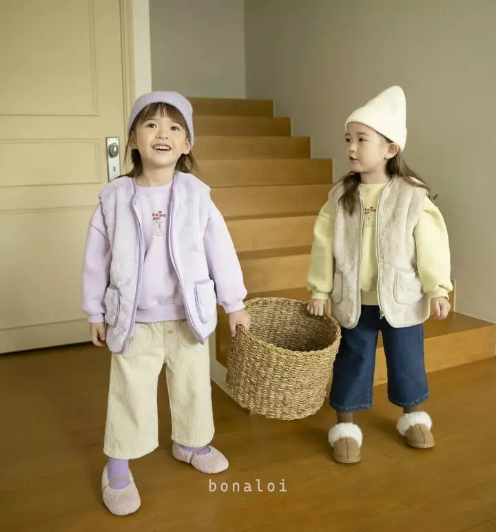 Bonaloi - Korean Children Fashion - #childofig - Reversible Vest - 7