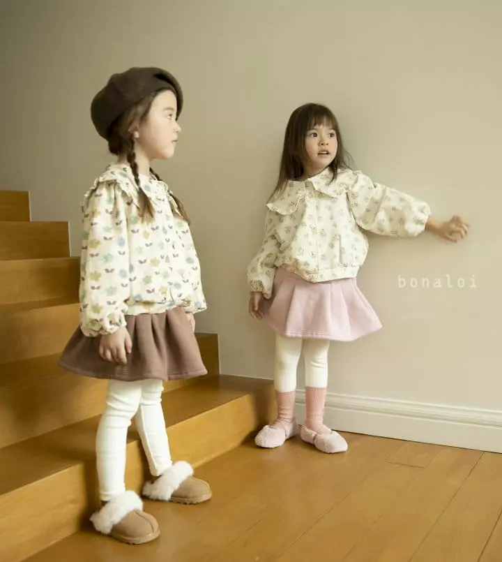 Bonaloi - Korean Children Fashion - #childrensboutique - Cozy Pleats Leggigns - 5