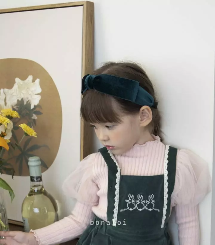 Bonaloi - Korean Children Fashion - #designkidswear - Veloure Hairband - 11