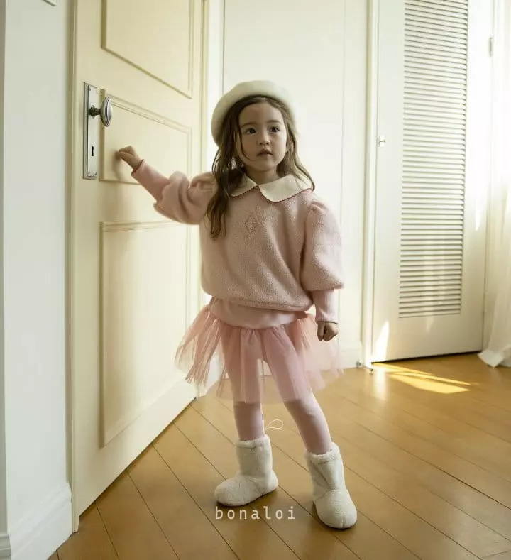 Bonaloi - Korean Children Fashion - #designkidswear - Tutu Mink Leggings - 5