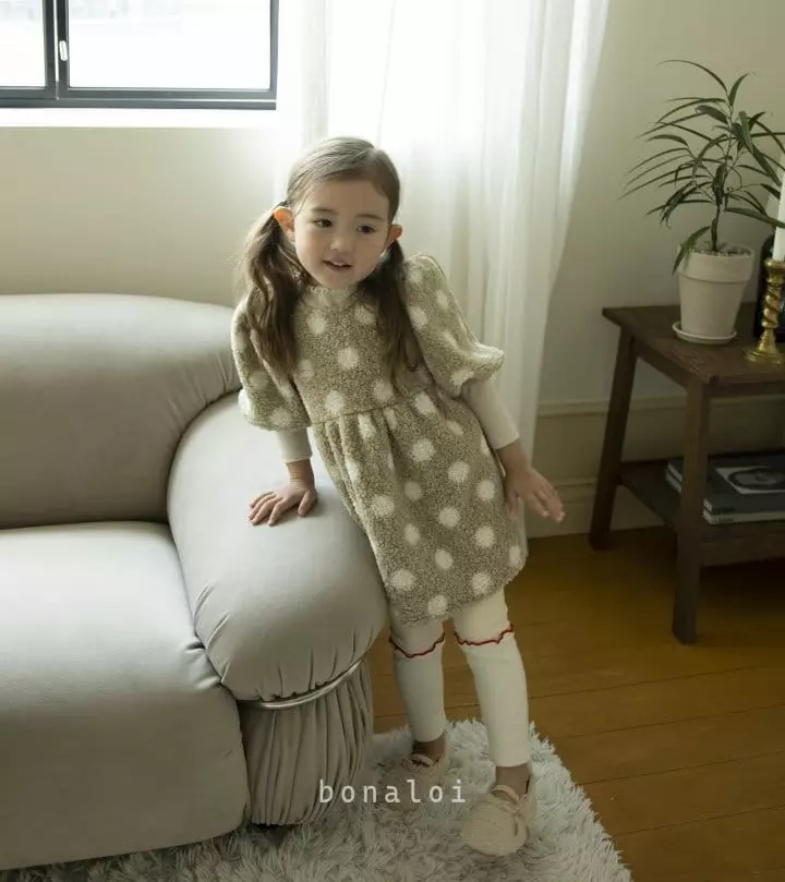 Bonaloi - Korean Children Fashion - #discoveringself - Bia Dot Tunic - 8