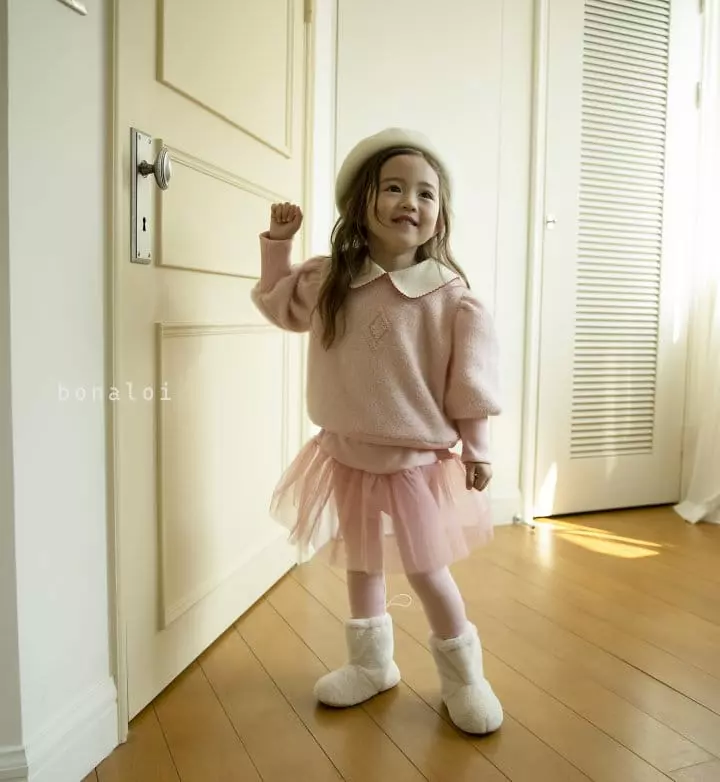 Bonaloi - Korean Children Fashion - #discoveringself - Tutu Mink Leggings - 6