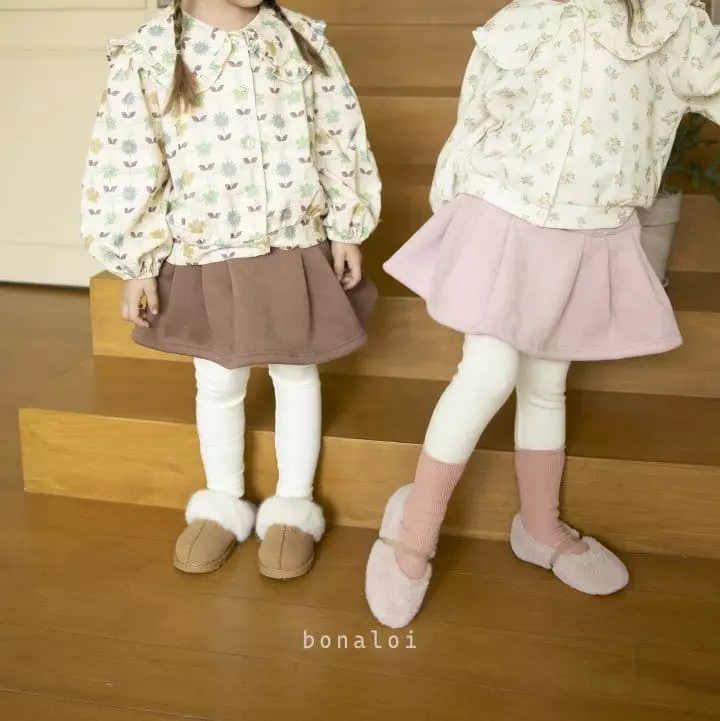 Bonaloi - Korean Children Fashion - #kidsshorts - Cozy Pleats Leggigns - 9