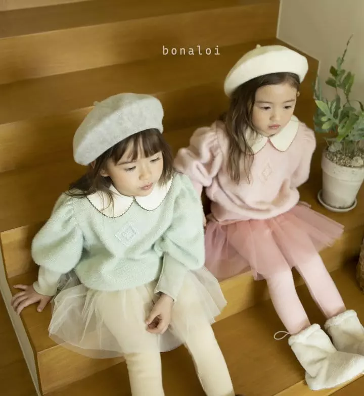 Bonaloi - Korean Children Fashion - #kidsshorts - Tutu Mink Leggings - 8