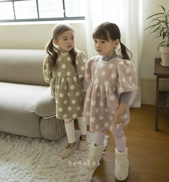 Bonaloi - Korean Children Fashion - #kidsstore - Bia Dot Tunic - 11
