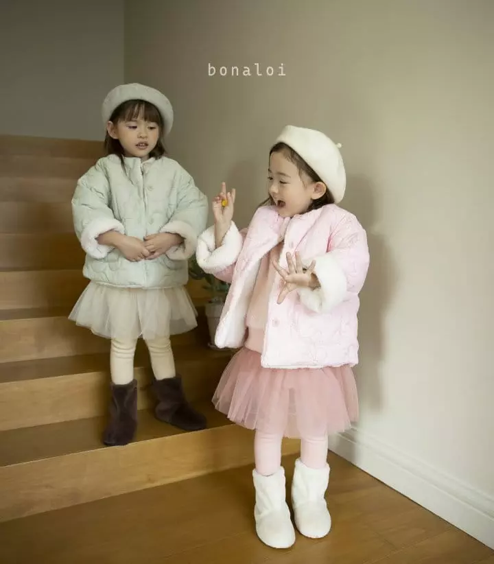 Bonaloi - Korean Children Fashion - #littlefashionista - Tutu Mink Leggings - 12