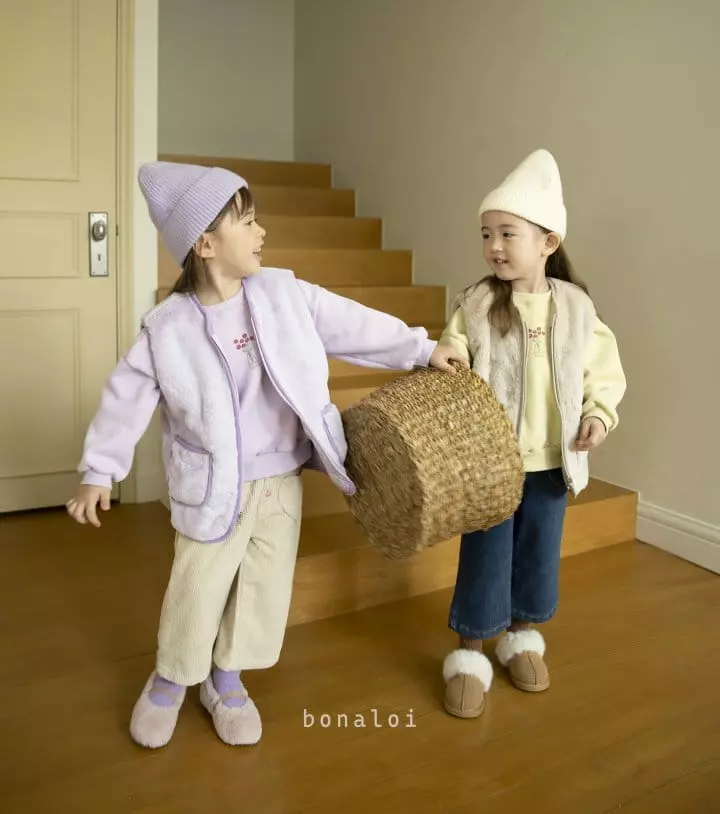 Bonaloi - Korean Children Fashion - #prettylittlegirls - Reversible Vest - 3