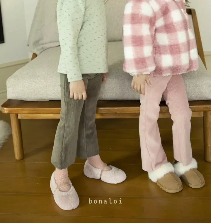 Bonaloi - Korean Children Fashion - #stylishchildhood - Mink Pants - 7