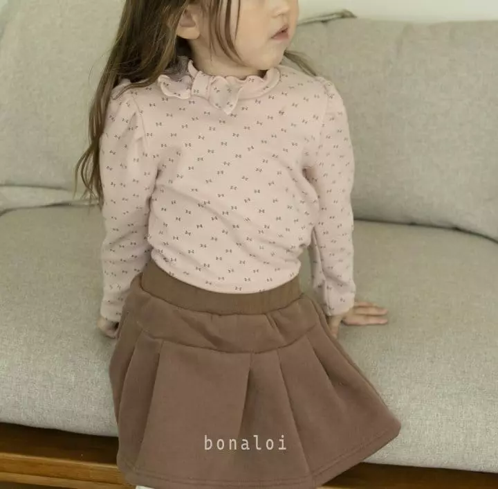Bonaloi - Korean Children Fashion - #stylishchildhood - Petit Ribbon Tee - 5