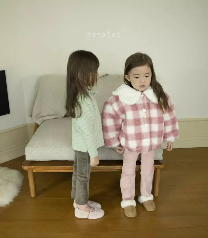 Bonaloi - Korean Children Fashion - #todddlerfashion - Mink Pants - 5