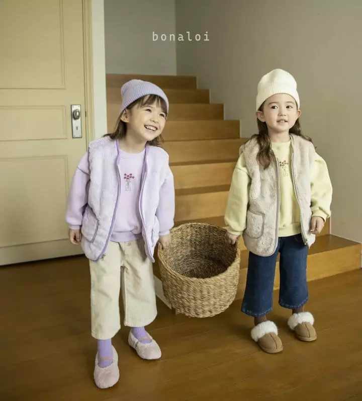 Bonaloi - Korean Children Fashion - #prettylittlegirls - Reversible Vest - 4