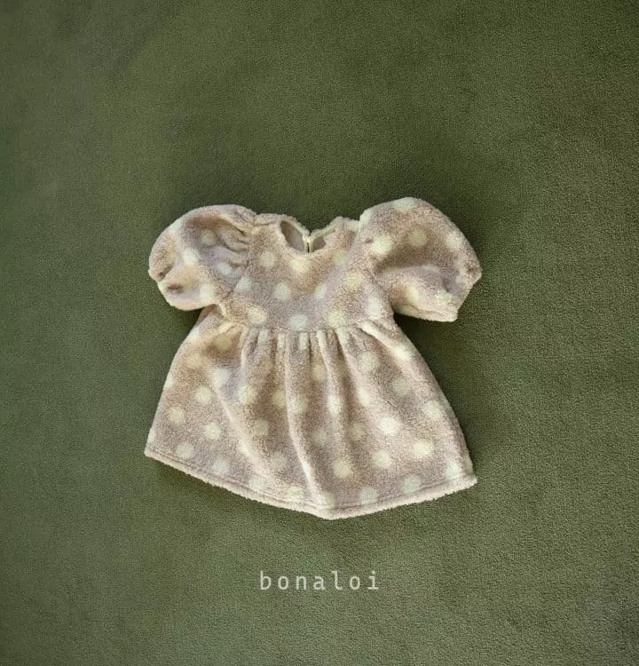 Bonaloi - Korean Children Fashion - #todddlerfashion - Bia Dot Tunic - 2