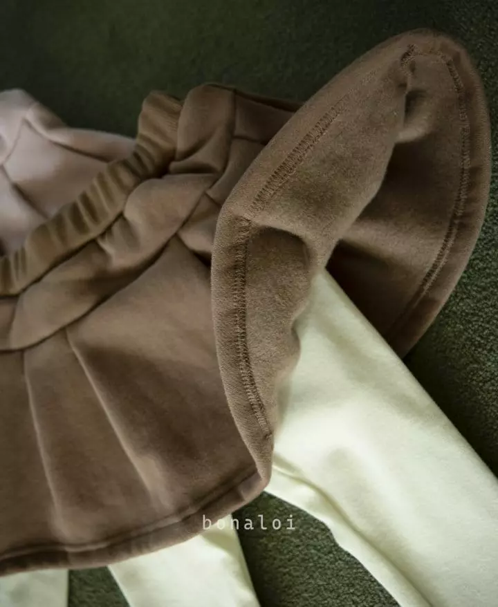 Bonaloi - Korean Children Fashion - #todddlerfashion - Cozy Pleats Leggigns