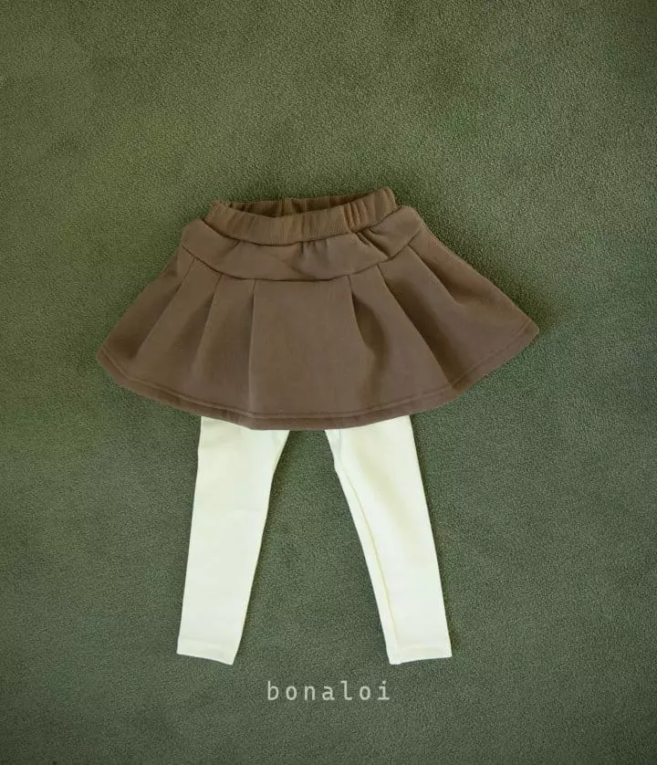 Bonaloi - Korean Children Fashion - #toddlerclothing - Cozy Pleats Leggigns - 2