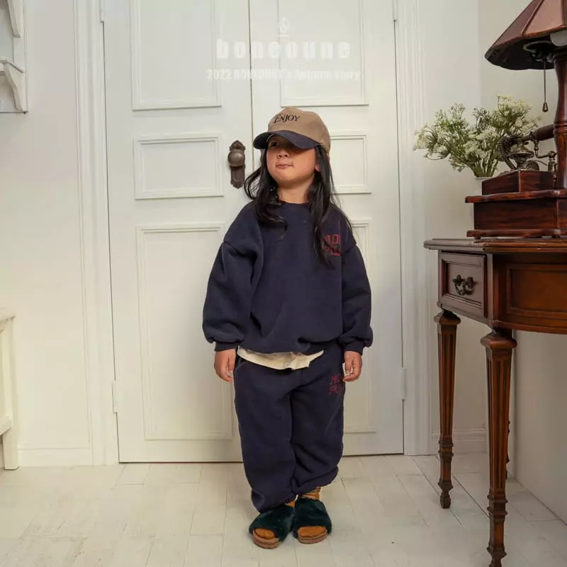 Boneoune - Korean Children Fashion - #Kfashion4kids - Love Your Fleece Pants - 2