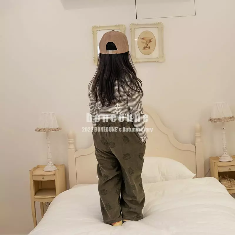Boneoune - Korean Children Fashion - #childrensboutique - Stripes Tee - 7