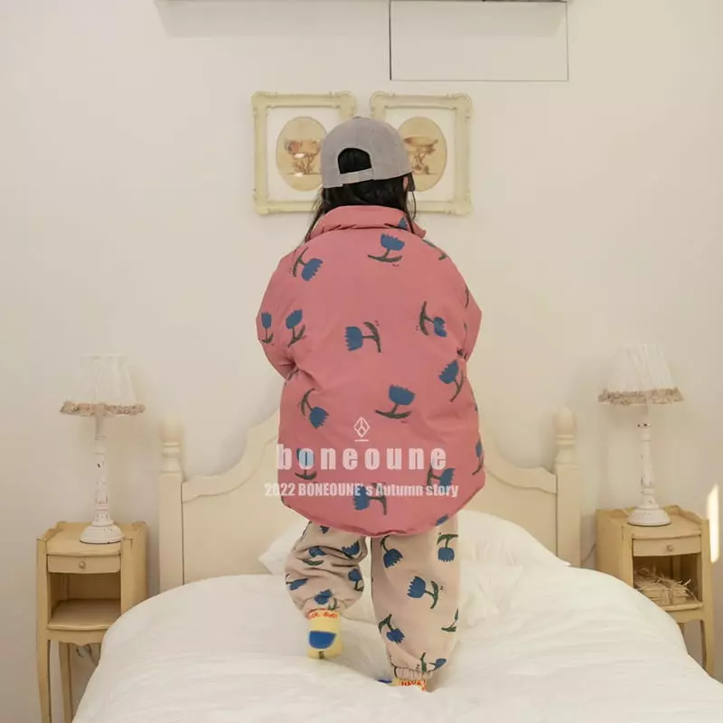 Boneoune - Korean Children Fashion - #discoveringself - Lover Blue Sweatshirt - 7